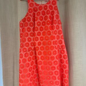 Lilly Pulitzer Vibrant Pink Midi Dress